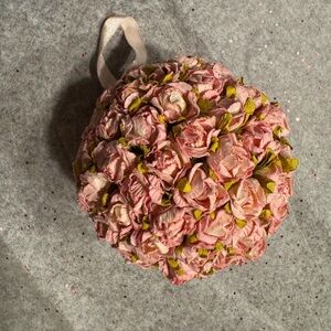 Pink Floral Ornament
